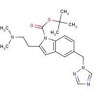 1364692-31-8 tert-butyl 2-[2-(dimethylamino)ethyl]-5-(1,2,4-triazol-1-ylmethyl)indole-1-carboxylate chemical structure