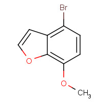 1258960-00-7 4-bromo-7-methoxy-1-benzofuran chemical structure