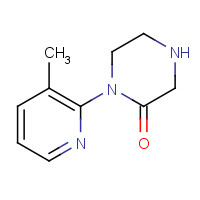 907972-86-5 1-(3-methylpyridin-2-yl)piperazin-2-one chemical structure