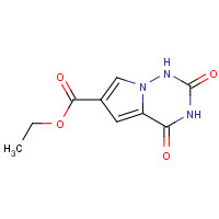 1245648-09-2 ethyl 2,4-dioxo-1H-pyrrolo[2,1-f][1,2,4]triazine-6-carboxylate chemical structure