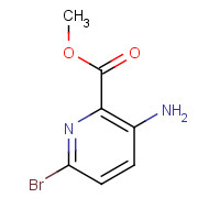866775-09-9 methyl 3-amino-6-bromopyridine-2-carboxylate chemical structure