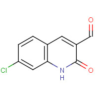 73568-43-1 7-chloro-2-oxo-1H-quinoline-3-carbaldehyde chemical structure
