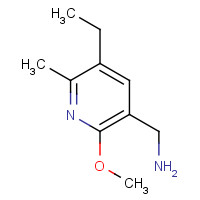 139394-05-1 (5-ethyl-2-methoxy-6-methylpyridin-3-yl)methanamine chemical structure