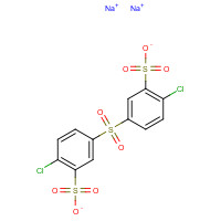 51698-33-0 disodium;2-chloro-5-(4-chloro-3-sulfonatophenyl)sulfonylbenzenesulfonate chemical structure