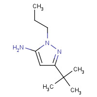 884340-11-8 5-tert-butyl-2-propylpyrazol-3-amine chemical structure