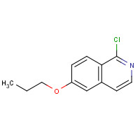 1216167-18-8 1-chloro-6-propoxyisoquinoline chemical structure