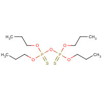 3244-90-4 dipropoxyphosphinothioyloxy-dipropoxy-sulfanylidene-$l^{5}-phosphane chemical structure