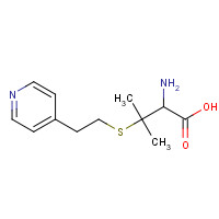 39555-40-3 2-amino-3-methyl-3-(2-pyridin-4-ylethylsulfanyl)butanoic acid chemical structure