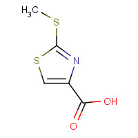 907543-75-3 2-methylsulfanyl-1,3-thiazole-4-carboxylic acid chemical structure
