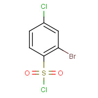 929281-63-0 2-bromo-4-chlorobenzenesulfonyl chloride chemical structure