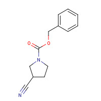188846-99-3 benzyl 3-cyanopyrrolidine-1-carboxylate chemical structure