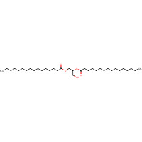 40290-32-2 (2-hexadecanoyloxy-3-hydroxypropyl) hexadecanoate chemical structure