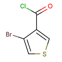 72899-51-5 4-bromothiophene-3-carbonyl chloride chemical structure