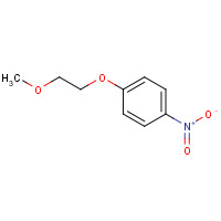 22483-40-5 1-(2-methoxyethoxy)-4-nitrobenzene chemical structure