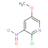 1003711-55-4 2-chloro-5-methoxy-3-nitropyridine chemical structure