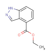 885279-45-8 ethyl 1H-indazole-4-carboxylate chemical structure