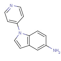 181632-75-7 1-pyridin-4-ylindol-5-amine chemical structure