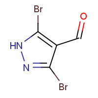 888484-99-9 3,5-dibromo-1H-pyrazole-4-carbaldehyde chemical structure