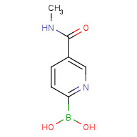 1448177-43-2 [5-(methylcarbamoyl)pyridin-2-yl]boronic acid chemical structure