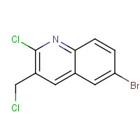 948290-77-5 6-bromo-2-chloro-3-(chloromethyl)quinoline chemical structure