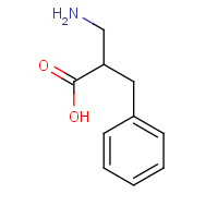 95598-13-3 2-(aminomethyl)-3-phenylpropanoic acid chemical structure