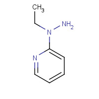 90008-39-2 1-ethyl-1-pyridin-2-ylhydrazine chemical structure