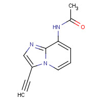 943320-54-5 N-(3-ethynylimidazo[1,2-a]pyridin-8-yl)acetamide chemical structure