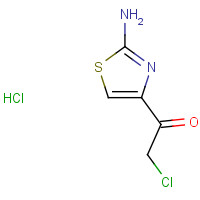1461709-10-3 1-(2-amino-1,3-thiazol-4-yl)-2-chloroethanone;hydrochloride chemical structure