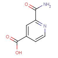 160601-84-3 2-carbamoylpyridine-4-carboxylic acid chemical structure