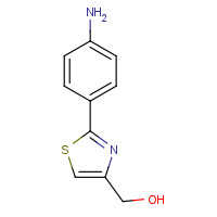 145293-21-6 [2-(4-aminophenyl)-1,3-thiazol-4-yl]methanol chemical structure