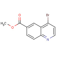 219763-85-6 methyl 4-bromoquinoline-6-carboxylate chemical structure
