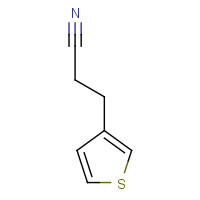 21822-40-2 3-thiophen-3-ylpropanenitrile chemical structure