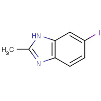 2818-70-4 6-iodo-2-methyl-1H-benzimidazole chemical structure