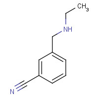 90389-97-2 3-(ethylaminomethyl)benzonitrile chemical structure