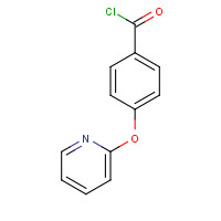 51363-01-0 4-pyridin-2-yloxybenzoyl chloride chemical structure