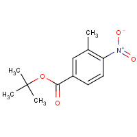 147290-67-3 tert-butyl 3-methyl-4-nitrobenzoate chemical structure