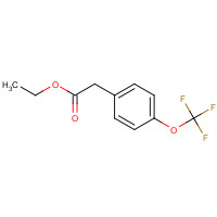 1206550-93-7 ethyl 2-[4-(trifluoromethoxy)phenyl]acetate chemical structure