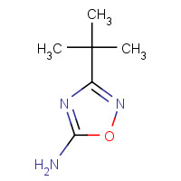 114065-37-1 3-tert-butyl-1,2,4-oxadiazol-5-amine chemical structure