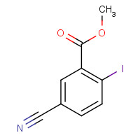 219841-91-5 methyl 5-cyano-2-iodobenzoate chemical structure