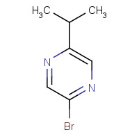 1086382-76-4 2-bromo-5-propan-2-ylpyrazine chemical structure