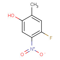 122455-84-9 4-fluoro-2-methyl-5-nitrophenol chemical structure