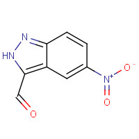 677702-36-2 5-nitro-2H-indazole-3-carbaldehyde chemical structure