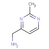 22454-79-1 (2-methylpyrimidin-4-yl)methanamine chemical structure