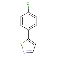 49602-89-3 5-(4-chlorophenyl)-1,2-thiazole chemical structure