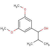 88464-59-9 1-(3,5-dimethoxyphenyl)-2-methylpropan-1-ol chemical structure