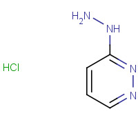 117043-87-5 pyridazin-3-ylhydrazine;hydrochloride chemical structure