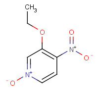 19349-73-6 3-ethoxy-4-nitro-1-oxidopyridin-1-ium chemical structure