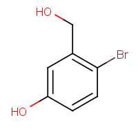 2737-20-4 4-bromo-3-(hydroxymethyl)phenol chemical structure