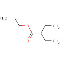 5129-46-4 propyl 2-ethylbutanoate chemical structure
