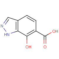 907190-32-3 7-hydroxy-1H-indazole-6-carboxylic acid chemical structure
